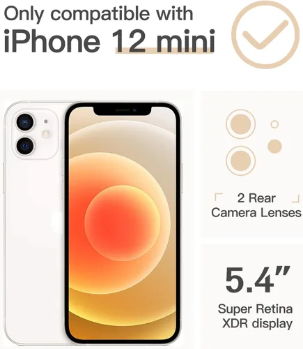 Miniatura 6 de ICEDIO Funda para iPhone 16+ Plus con protector de pantalla, transparente con patrones de moda, diseñada para niñas y mujeres, funda de ajuste