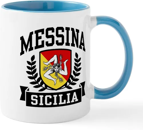 Miniatura 10 de CafePress Sicilia Mug - Taza de café de cerámica (11.0 fl oz)