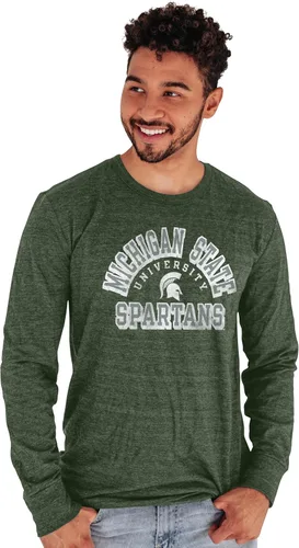Miniatura 21 de Blue 84 NCAA - Camiseta de manga larga para hombre Tri-Blend