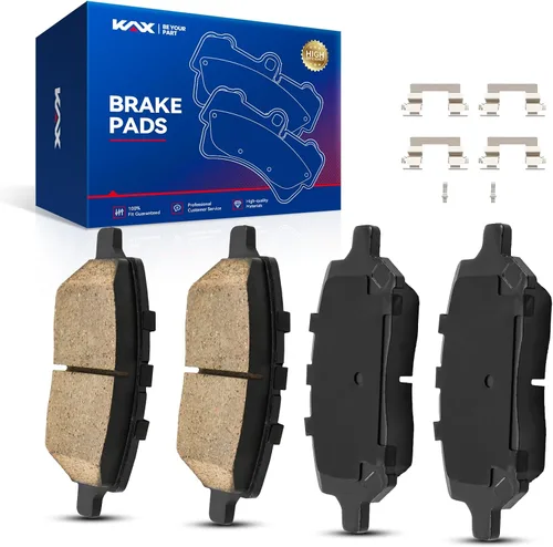 Miniatura 61 de KAX Pastillas de freno D369 Pastillas de freno delanteras de cerámica para C1500 1988-1999, K1500 1988-1999, Ram 1500 1994-1999, K2500 1988-2000