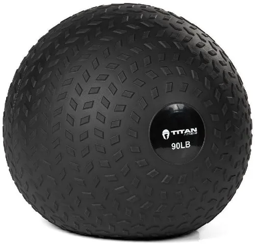 Miniatura 15 de Titan Fitness pelota de caucho Tread Slam, rebote muerto, peso para el entrenamiento - lanzar, atrapar, golpear, girar
