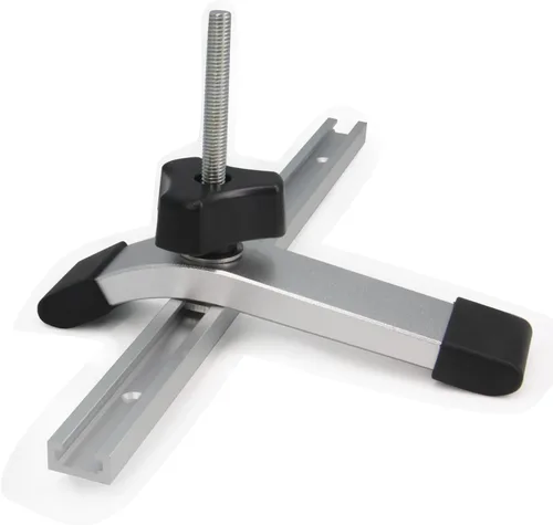 Miniatura 7 de 4 piezas de 11.811 in/12 pulgadas de aluminio deslizantes con tornillos perfil de doble corte universal con agujeros de montaje preperforados