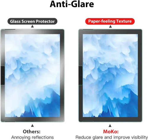 Miniatura 5 de Moko Protector de pantalla similar al papel para Surface Go, escribe, dibuja y dibuja con el lápiz Surface como en papel, película PET antirreflejo