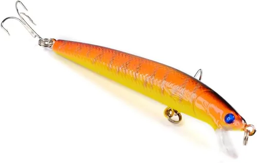 Miniatura 7 de 10 señuelos de pesca Minnow Crankbaits, cebos duros de pesca, señuelos Minnow señuelos Topwater señuelos cebos