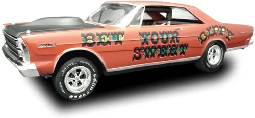 Miniatura 9 de AMT 1966 Ford Galaxie Sweet Bippy - Kit de modelo a escala 1:25