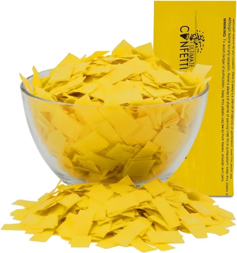 Miniatura 27 de Ultimate Confetti, Confeti Biodegradable Azul Bebé - Confeti de Papel de Seda Rectangular Revoloteante para Uso en Cañones y Lanzadores – Confeti