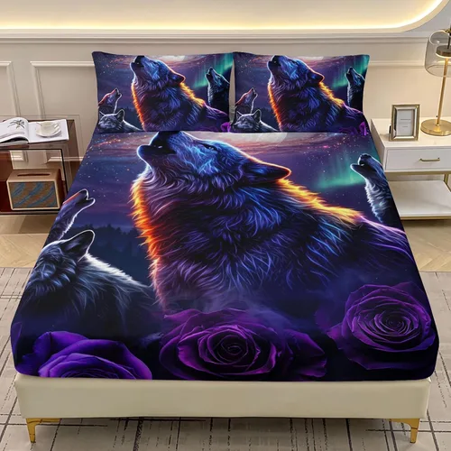 Miniatura 25 de AILONEN Juego de sábanas bajeras de mariposa y mariposa para niñas, juego de ropa de cama con diseño de mariposas y cerezos rosados, para regalo