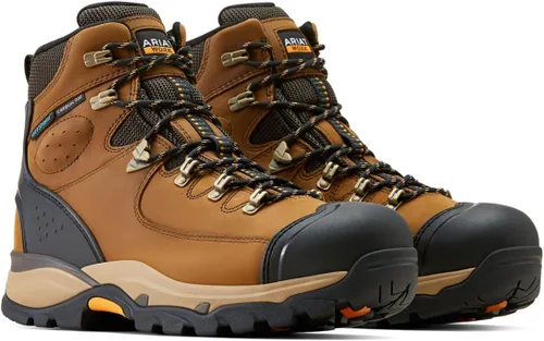 Miniatura 5 de Ariat Endeavor - Botas de trabajo impermeables con punta de carbono para hombre de 6 pulgadas