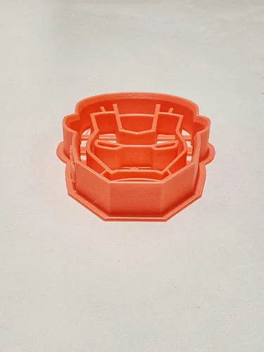 Miniatura 2 de Cortadores de galletas T3D, cortador de galletas Ironman, adecuado para pasteles, galletas y fondant, molde para galletas caseras
