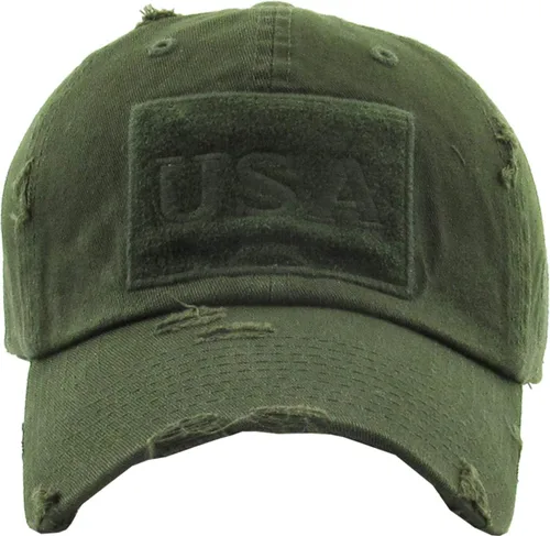 Miniatura 211 de KBETHOS Tactical Operator Collection USA Fishing Mesh Ballcap Flag Patch America Outdoors Trucker Baseball Cap