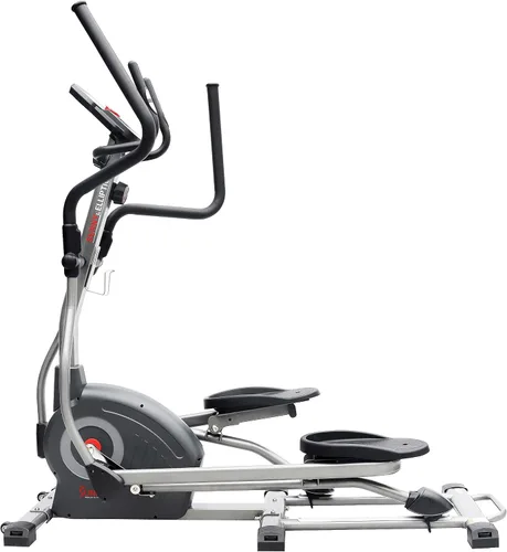 Miniatura 8 de Sunny Health & Fitness Cardio Climber Stepping Máquina de ejercicio elíptica para el hogar con 8 niveles de resistencia magnética, monitor