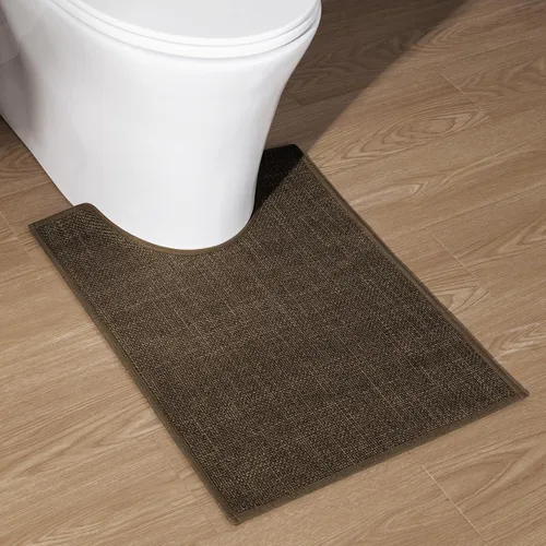 Miniatura 81 de chakme Alfombras de Baño 24x17, Alfombra de Baño Ultra Delgada Antideslizante Pequeña de Secado Rápido Absorbente para Piso de Baño