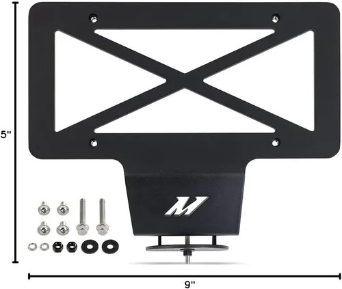 Miniatura 6 de Mishimoto Kit de reubicación de matrícula, compatible con Ford F-150, 2015+