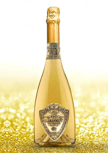 Miniatura 4 de Lussory Premium Gold 24K Agua con Gas Burbujeante Desalcoholizada 0.0% Vino Sin Alcohol de España, Bajas Calorías, Bajo en Azúcar, Halal