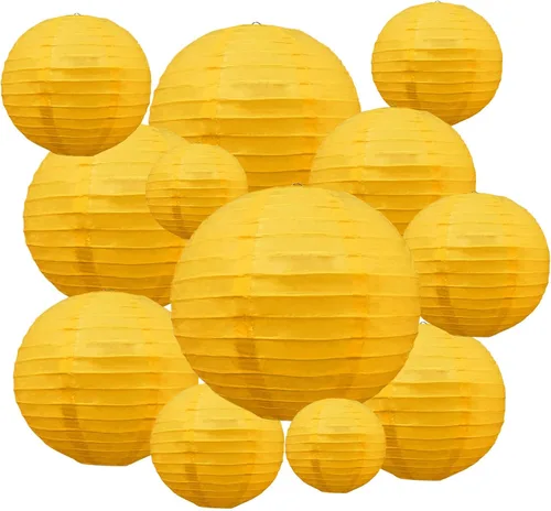 Miniatura 14 de 20 linternas de papel negras para fiestas, 6, 8, 10, 12 pulgadas, chinas, asiáticas, colgantes, redondas, para cumpleaños, bodas, Halloween