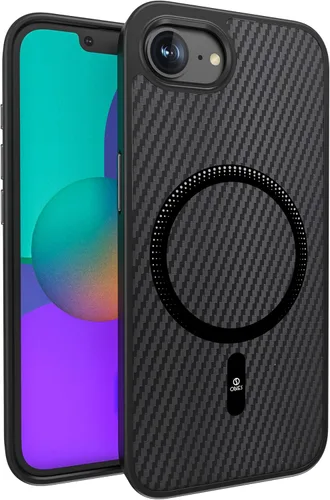 Miniatura 22 de ONES Funda delgada para iPhone 11 Pro Max, cubierta ultra delgada con patrón de fibra de carbono, funda protectora a prueba de golpes con diseño