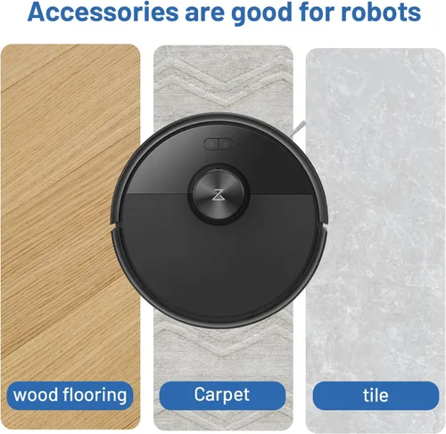 Miniatura 9 de Piezas de repuesto FKDJNIC Q7 M5 Plus para Roborock Q7 M5+, Kit de accesorios para robot aspirador de la serie Q7 L5+, 1 cepillo rodillo principal