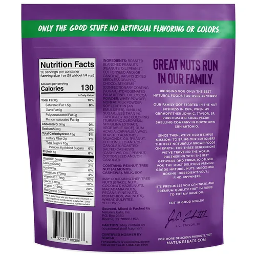 Miniatura 2 de Nature's Eats mezcla de frutos secos para la recuperación muscular, Oz, surtido, 16 Oz