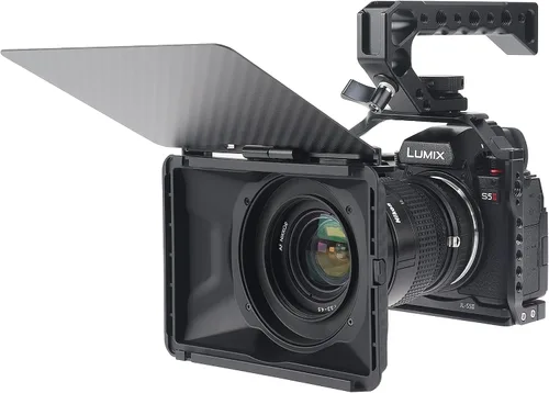 Miniatura 7 de Fotga Jaula de cámara de aluminio + asa superior para Panasonic Lumix S5II S5 Mark II G9II G9 Mark II sin espejo DSLR cámara haciendo videoclips