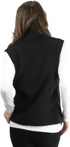 Miniatura 2 de ToBeInStyle Chaqueta de forro polar de cuello alto con cremallera para mujer