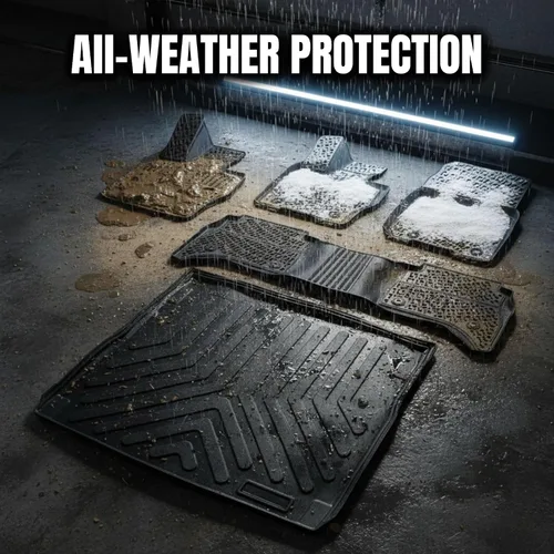 Miniatura 6 de Ehiltek - Juego completo de alfombrillas para Peugeot Rifter Skypack 2019-2023 para todo tipo de clima, durabilidad, resistentes al agua, juego