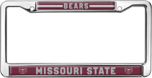 Miniatura 309 de Texas A&M University - Texarkana Mascot - Marco de metal estándar para placa de matrícula de tamaño completo