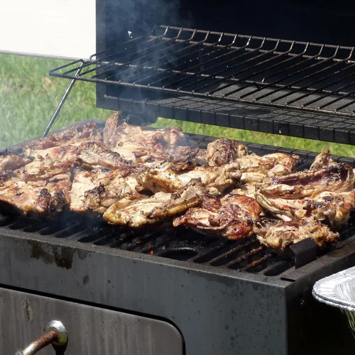 Miniatura 6 de The Spice Lab Island Jerk Seasoning - Mezcla de pollo jamaicano multiusos para hígado de pollo, cerdo molido y mariscos - Tarro agitador de 4 onzas