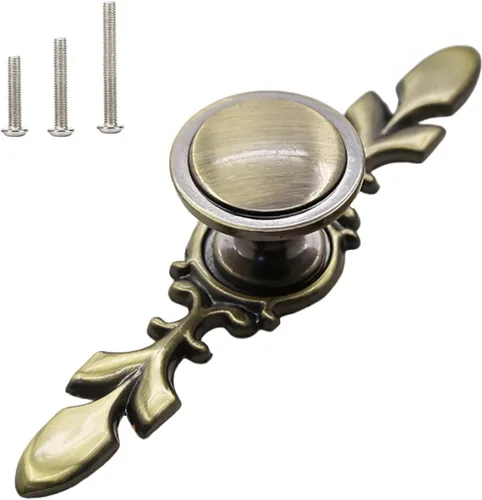 Miniatura 9 de HUAMULAN Paquete de 10 pomos de cristal para cajones de cocina, pomos de puerta de armario, manijas con tornillos para cocina, baño, oficina