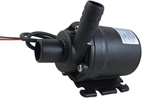 Miniatura 2 de Bomba de aceite de agua sumergible centrífuga sin escobillas de 12 V CC ultra silenciosa 800L/H 5M/16 pies para pecera, piscina, estanque, acuario