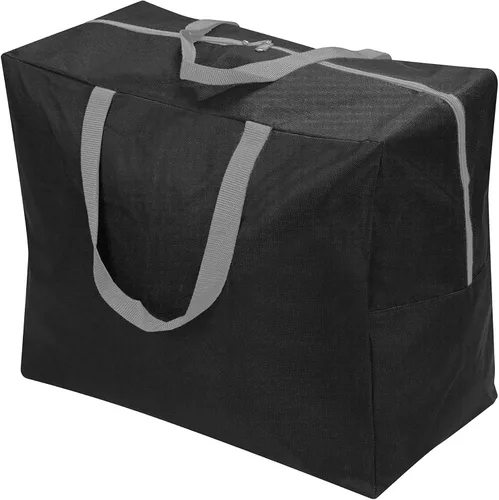 ProPik - Bolsa de almacenamiento de accesorios para adornos navideños, de poliéster, 15 x 9,8 x 18,1 pulgadas, con asas y cremallera de longitud