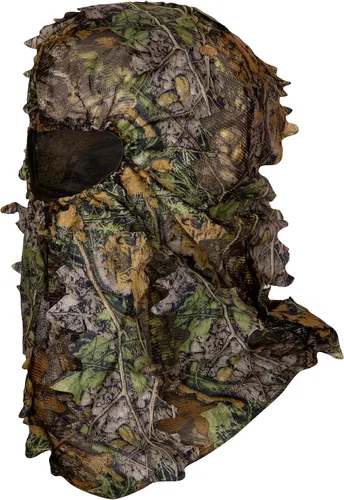 Miniatura 7 de Ginsco Ghillie Suit - Juego de guantes de máscara de cara completa, traje de camuflaje frondoso 3D para hombres, fotografía de caza al aire libre