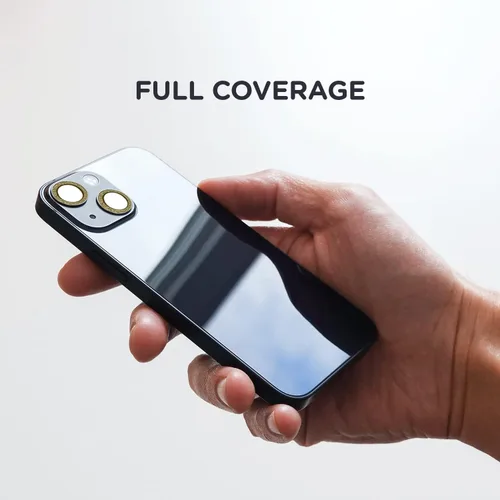 Miniatura 7 de Zuslab Protector de lente de cámara trasera compatible con Apple iPhone 13/13 Mini, borde de aleación de aluminio de alta calidad, cubierta completa