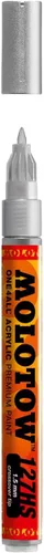 Miniatura 20 de Molotow ONE4ALL - Marcador de pintura acrílica, 0.059 in, negro metálico, 1 cada uno (127.501)