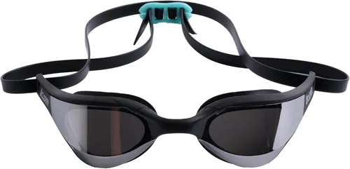 CLEAR 'R Champion Adult Swim Goggles – Comfortable Secure Fit, Anti-Fog Swimming Goggles, UV Protection for Men & Women Negro/Gris
