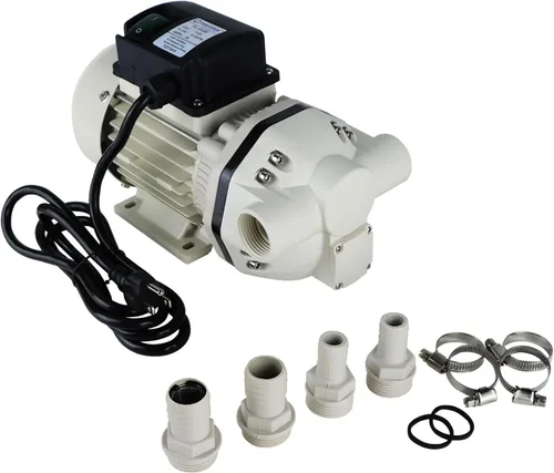 TDRSUPER Bomba de riego de diafragma Bomba de presión de agua eléctrica industrial autocebante 110VAC, 10.6 GPM, 23PSI, 14.3lb, elevación 36.1 ft,