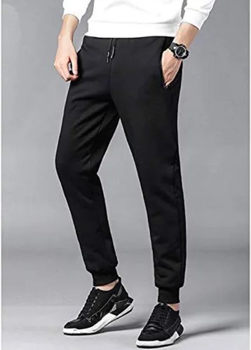 Miniatura 4 de Yeokou Pantalones deportivos térmicos de forro polar con forro polar para hombre
