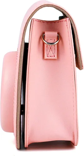 Miniatura 3 de Epicgadget Funda para cámara instantánea Fujifilm Instax Mini 11, funda de PU con correa extraíble para cámara Fujifilm Instax Mini 11 (rosa)