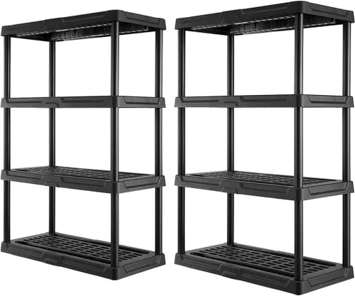 Miniatura 6 de CENTREX CX 5-Tier Heavy Duty Plastic Storage Shelves that Support up to 150lbs/shelf, Organization and Storage, Weather-Resistant Design, Easy