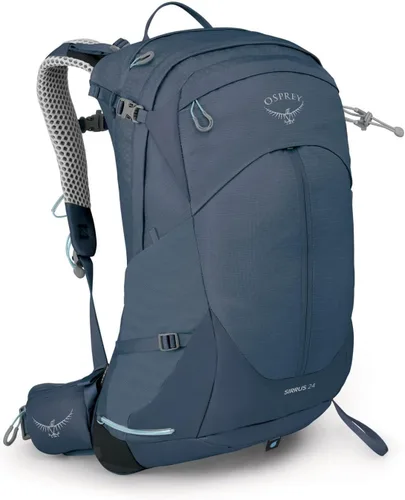 Miniatura 22 de Osprey Sirrus 24L Mochila de senderismo para mujer, Púrpura Elderberry/Chiru Tan