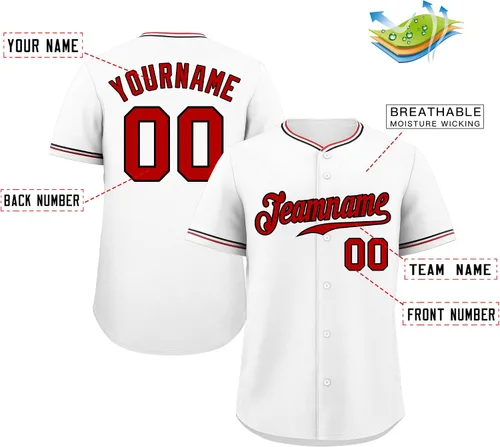 Miniatura 16 de Camisetas deportivas de jersey de béisbol personalizadas, nombre del equipo, número de logotipo, regalo para fanáticos adultos y jóvenes