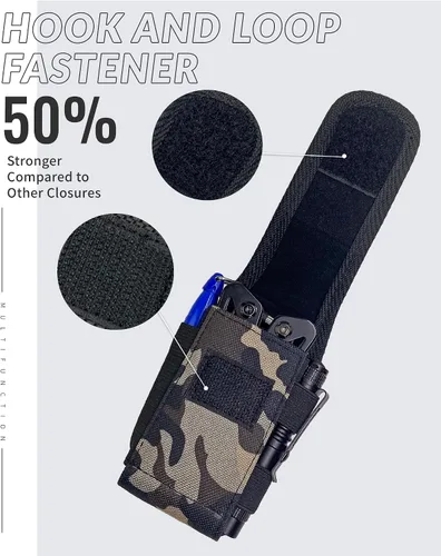 Miniatura 4 de Funda multiherramienta, funda multiherramienta para cinturón, funda multiherramienta, soporte para cinturón de bolsillo, bolsa de herramientas
