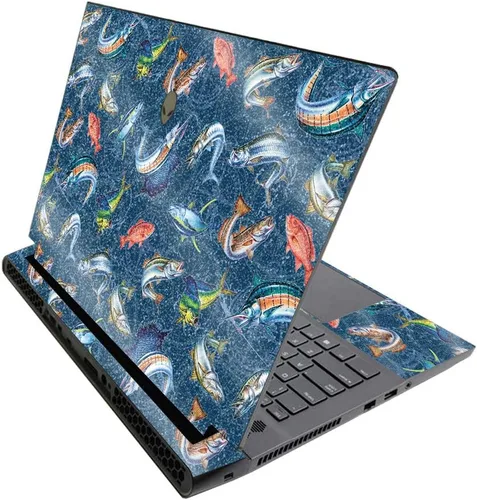 Miniatura 151 de MightySkins - Skin brillante con purpurina para Alienware M17 R3 (2020) y M17 R4 (2021) - Diversión de los años 90 Acabado duradero con purpurina