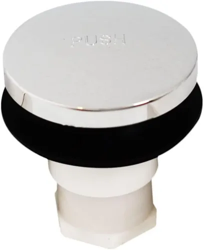 Miniatura 5 de Westbrass 793516MOCP-100 Tapón de drenaje de bañera de repuesto con vástago de 5/16 pulgadas, cromo pulido (paquete de 100)