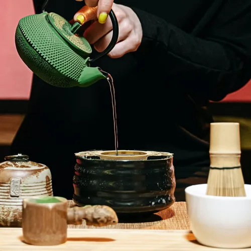 Miniatura 5 de Bonsicoky Paquete de 2 cuencos coladores de té, filtro de té de hojas sueltas de acero inoxidable para boca de taza de 2.5 a 4 pulgadas, dorado