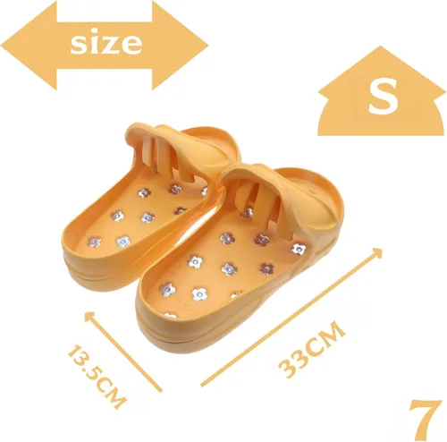Miniatura 3 de Zapatos antideslizantes con pinchos para pisos epoxi, revestimientos resinosos, compuesto autonivelante y pintura, pequeño (naranja)