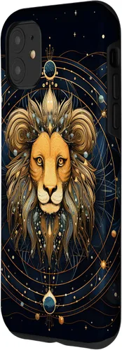 Miniatura 2 de Funda para iPhone 11 Leo del signo del zodiaco León Horóscopo Constelación