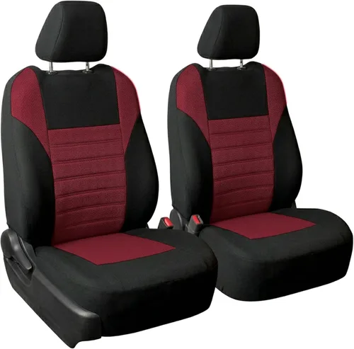 Miniatura 26 de FH Group Juego de fundas de asiento delantero de automóvil de malla de aire 3D premium, fundas de asiento compatibles con bolsa de aire, de ajuste