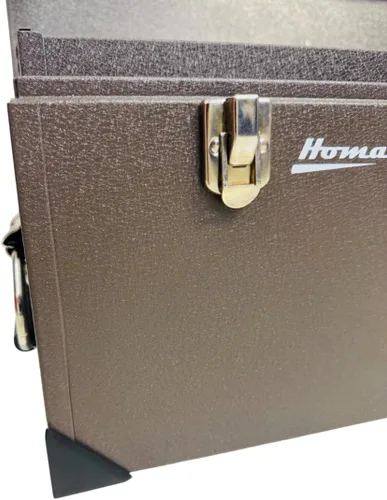 Miniatura 9 de Homak - Caja de herramientas industrial de acero de 32 pulgadas, capa de polvo arrugada marrón, BW00200320