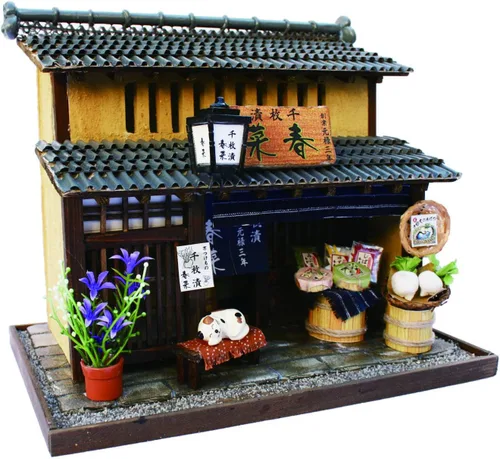Billy casa de muñecas hecha a mano Kit Kyoto serie Kyomachiya Kit II pickles shop 8503 (importación de Japón) por Billy 55