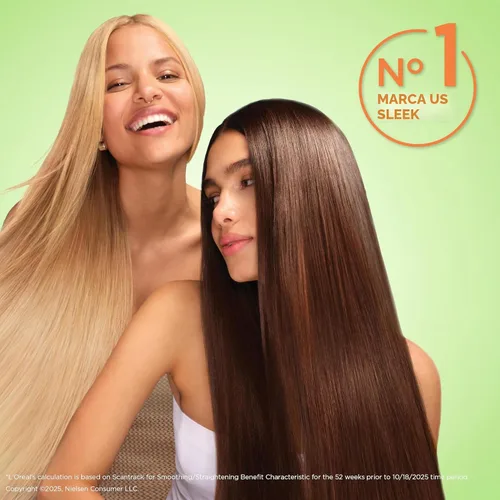 Miniatura 6 de Garnier Fructis Sleek & Shine - Suero antiencrespamiento para cabello seco, aceite de argán, 5.1 onzas líquidas, 2